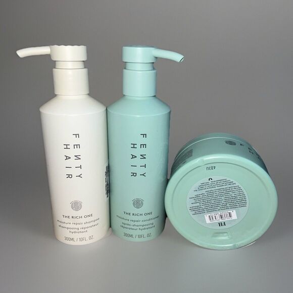 Fenty Hair The Rich One Moisture Repair Shampoo & Conditioner Full Size  Sealed - Picture 6 of 13